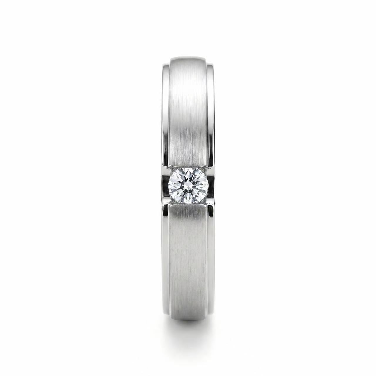 The Horizon | Men's 0.10ct Lab-Grown Diamond Band