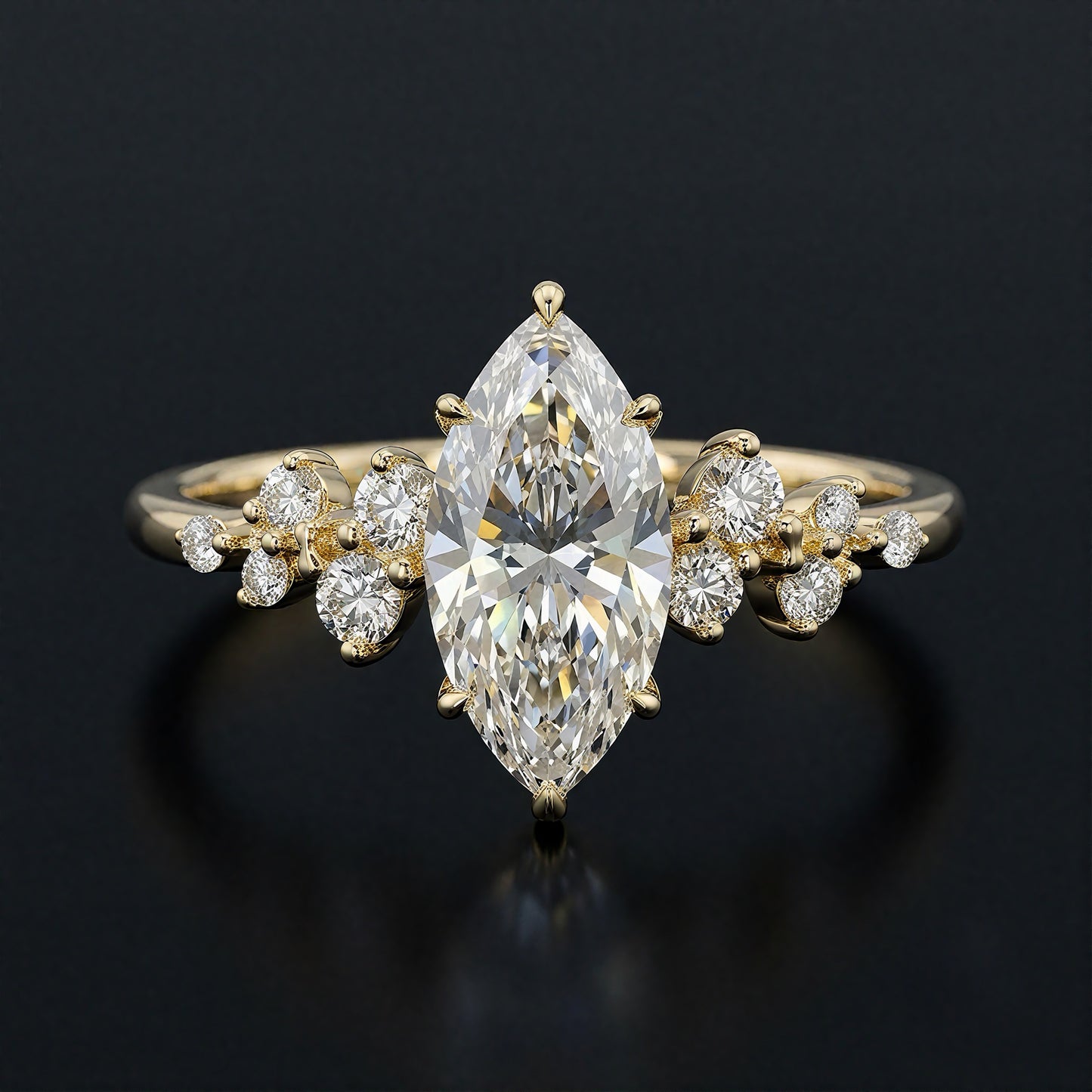 The "Berlin Love Letter" Marquise Cut Lab-Grown Diamond Ring