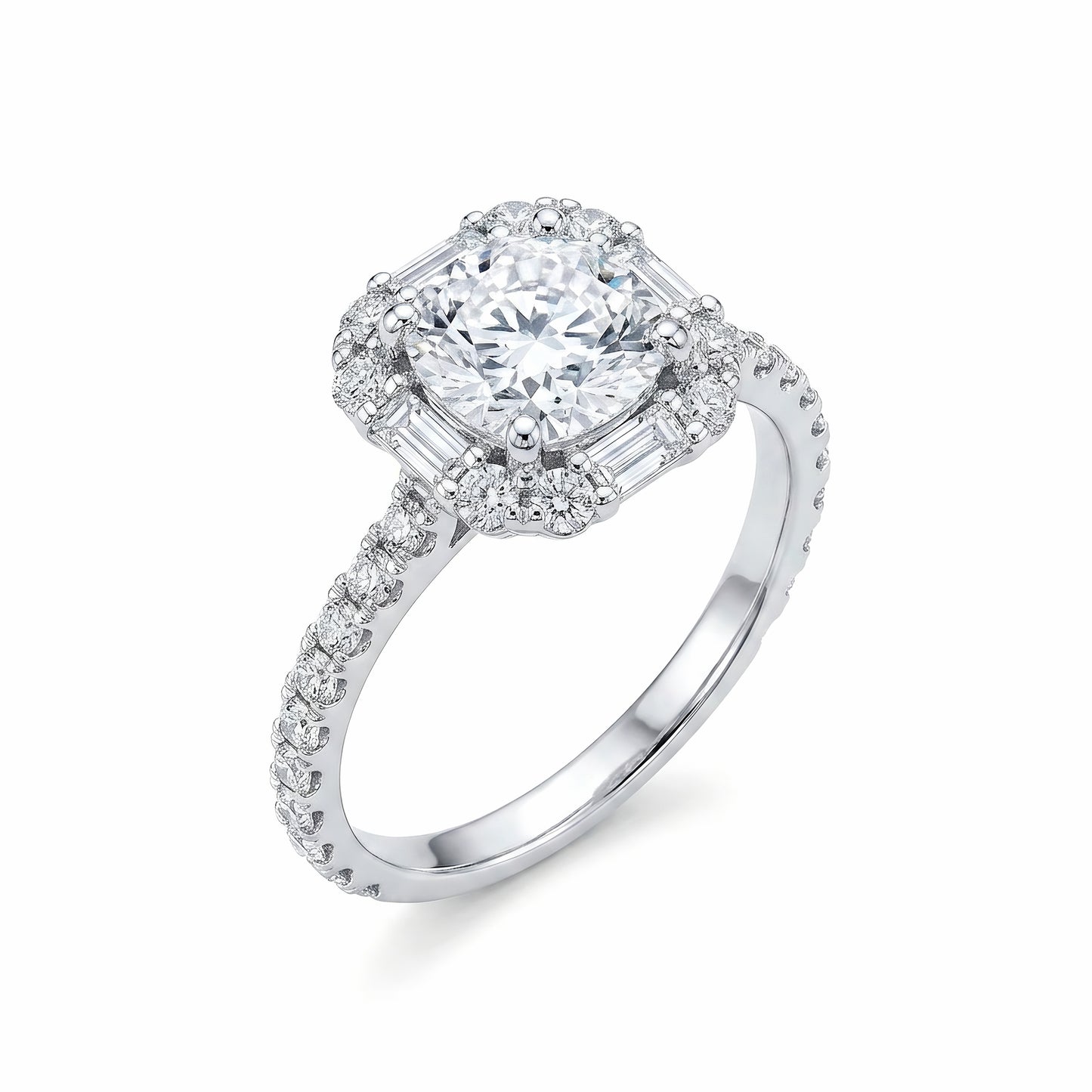 The "Versailles" Art Deco Lab-Grown Diamond Ring