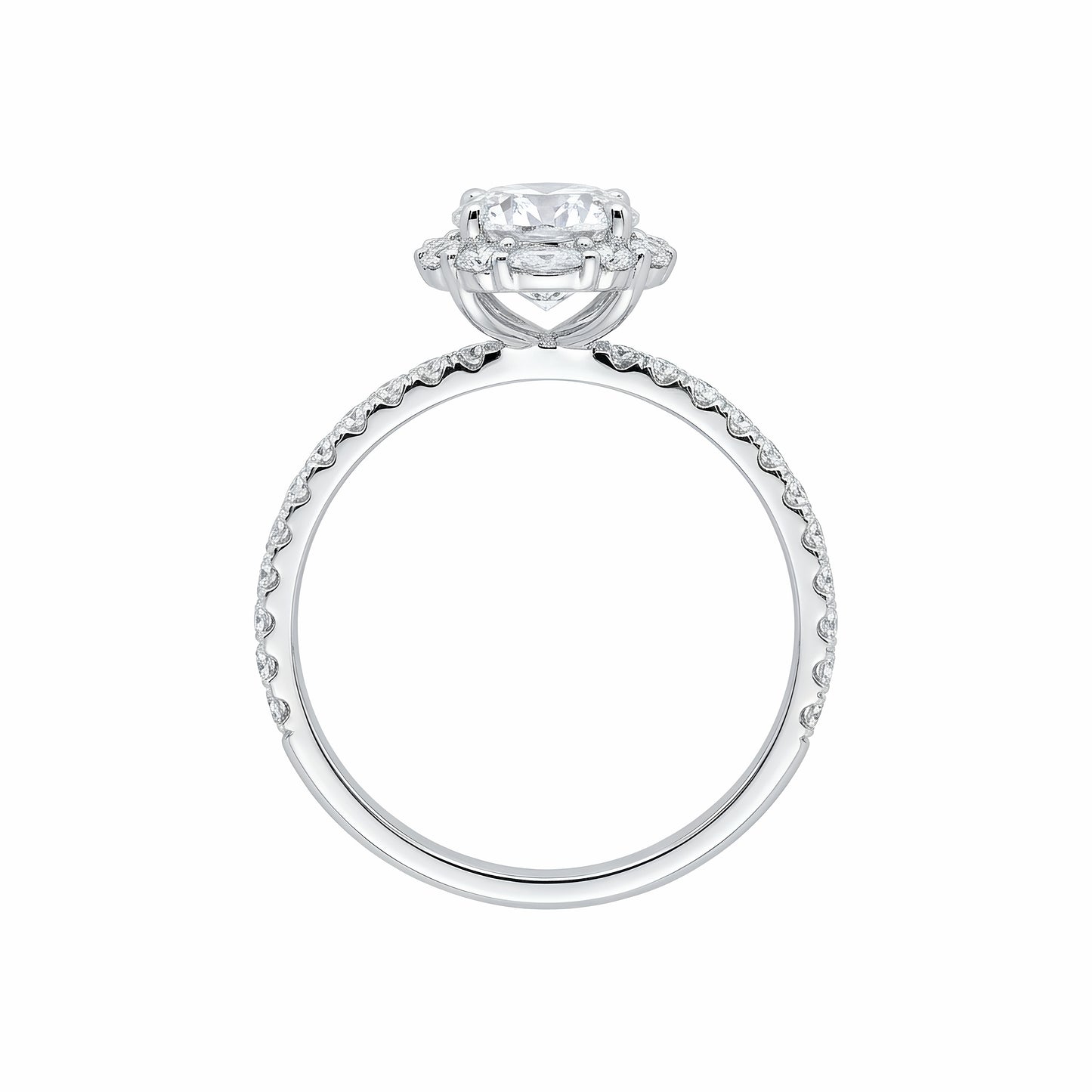 The "Versailles" Art Deco Lab-Grown Diamond Ring