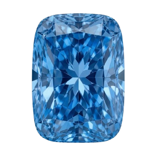 Bespoke Memorial Diamond - Cushion-Long