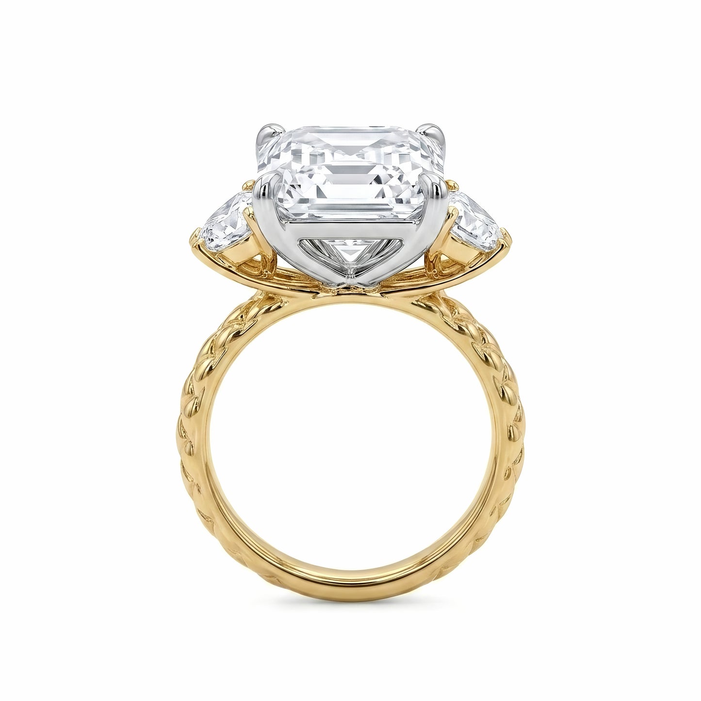 The Guinevere | Princess Cut Three-Stone Lab-Grown Diamond Ring