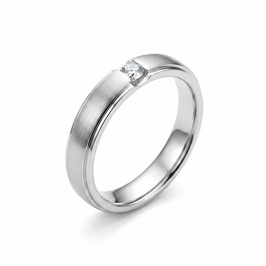 The Horizon | Men's 0.10ct Lab-Grown Diamond Band